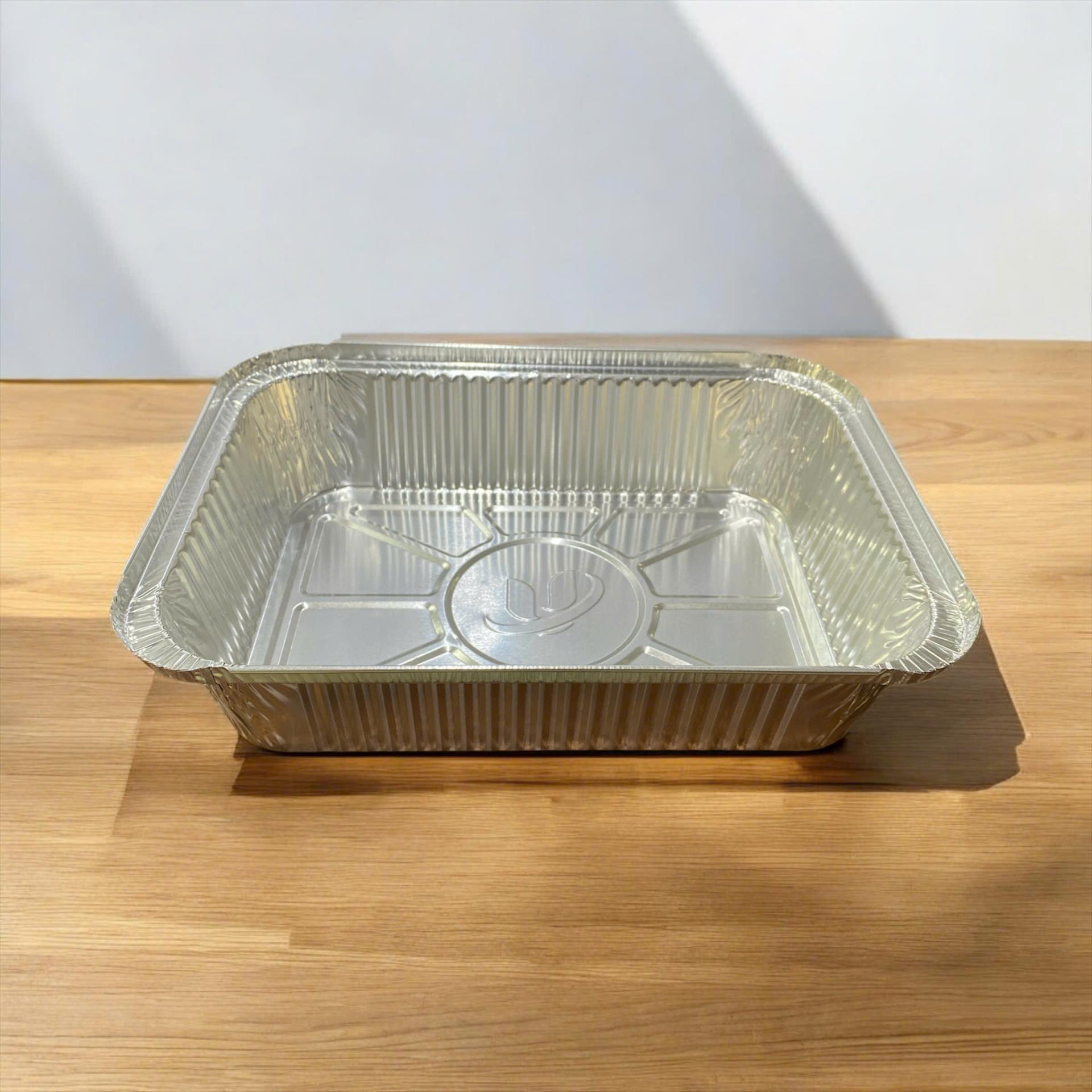 Disposable aluminium plate foil 2000ml